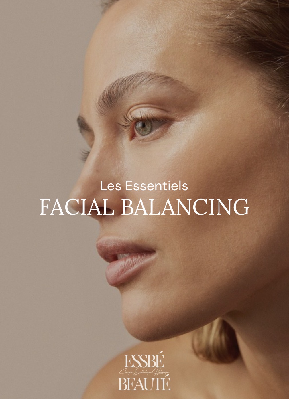 Affiche Les Essentiels Facial Balancing, Essbé Beauté