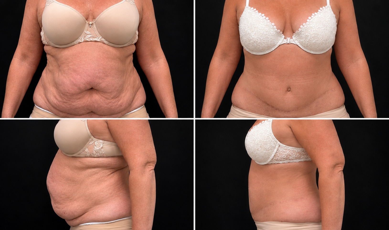 Tummy Tuck (Abdominoplasty) before and after